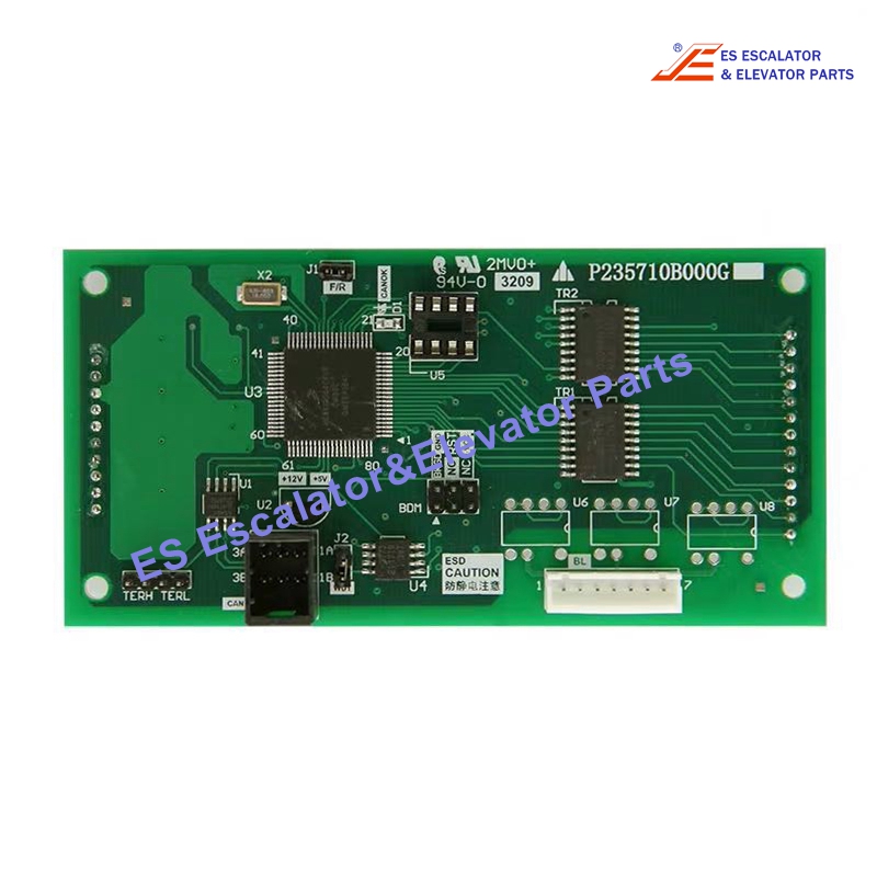 P235710B000G11 Elevator PCB Board Car Interior Display Panel Use For Mitsubishi