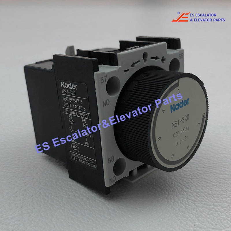 NS1-320 Elevator Time Relay NADER Time Delayer For Contactor Lift Use For Lg/Sigma