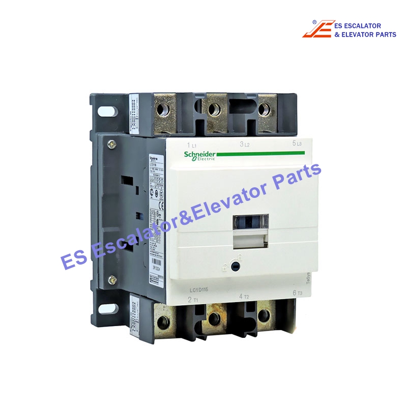 LC1D1156 Elevator Contactor 160A 3P 600V 24V Use For Schneider