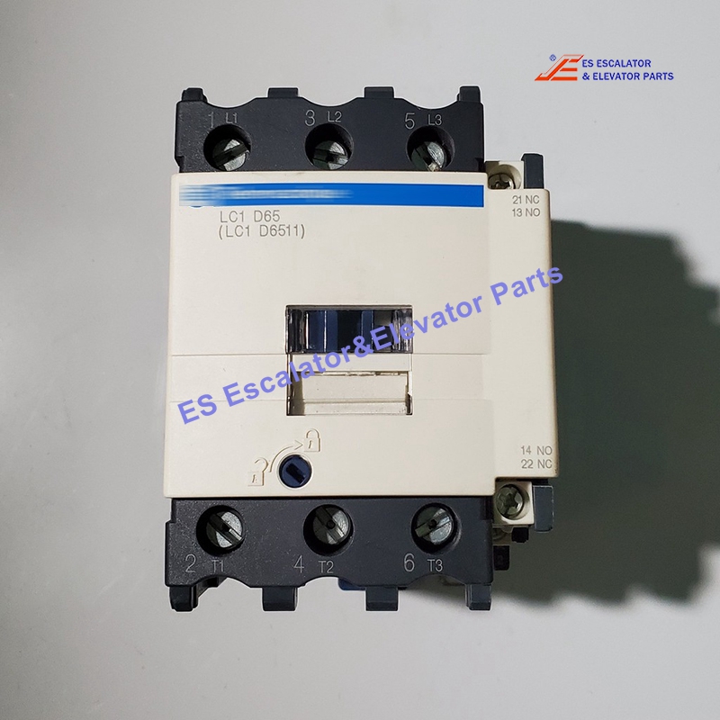 DEE2479054 Escalator Contactor LC1 D65 11P7 Use For Kone