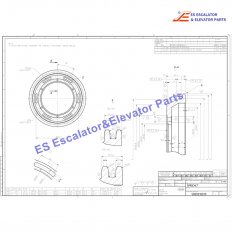 Escalator 5009210D10 B.1-87T Sprocket