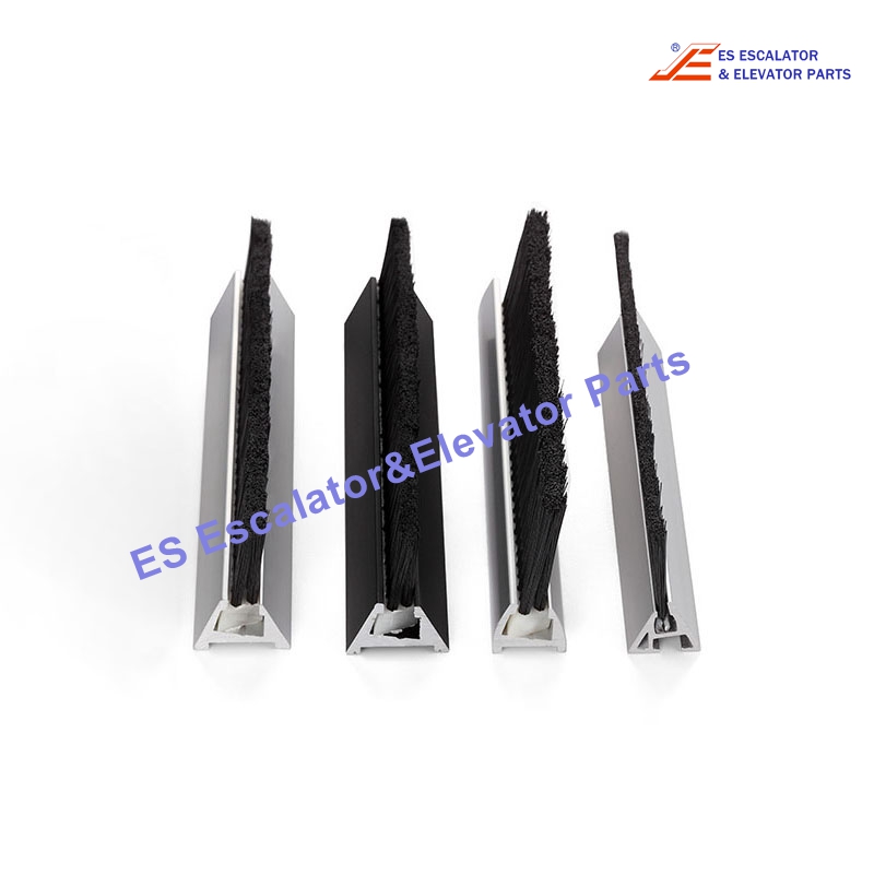 MIS-EB-101A Escalator Brush Single Brush With Aluminium Base Meters 25 For Each Escalator For 2 Escalator 35° Use For Otis