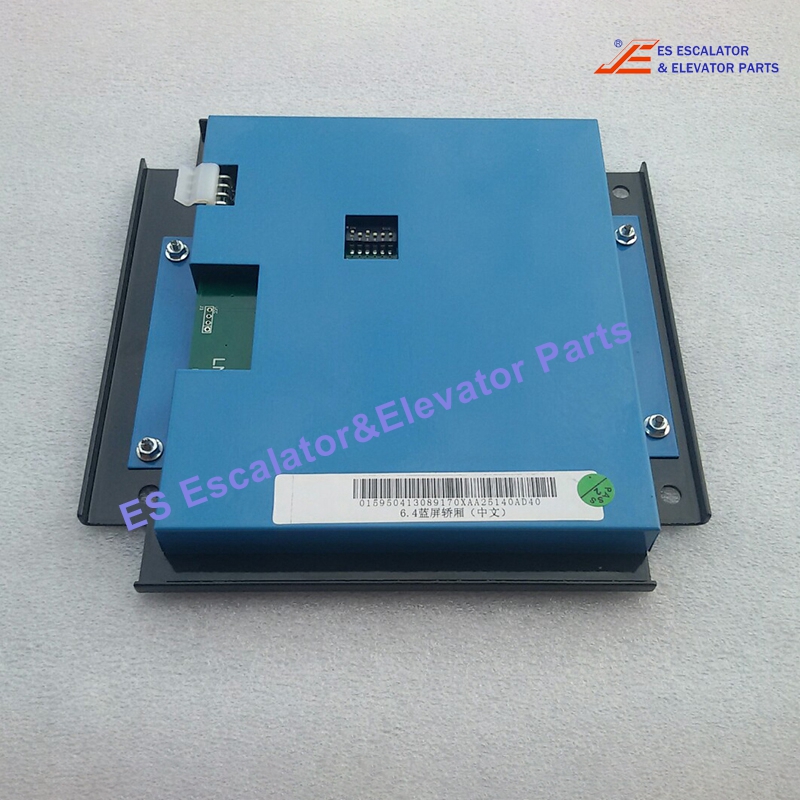 XAA25140AD40 Elevator LCD Blue Screen Display Board Use For Otis