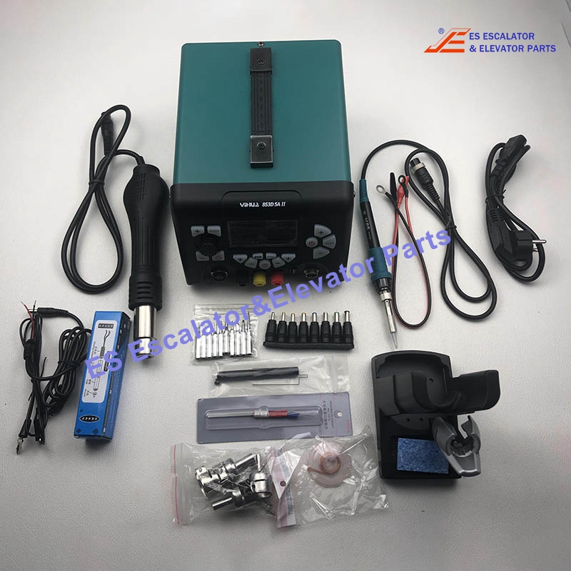 YIHUA 853D 5A Elevator Hot Air Rework Soldering Iron Station DC Power Supply 30V 5A Use For Other
