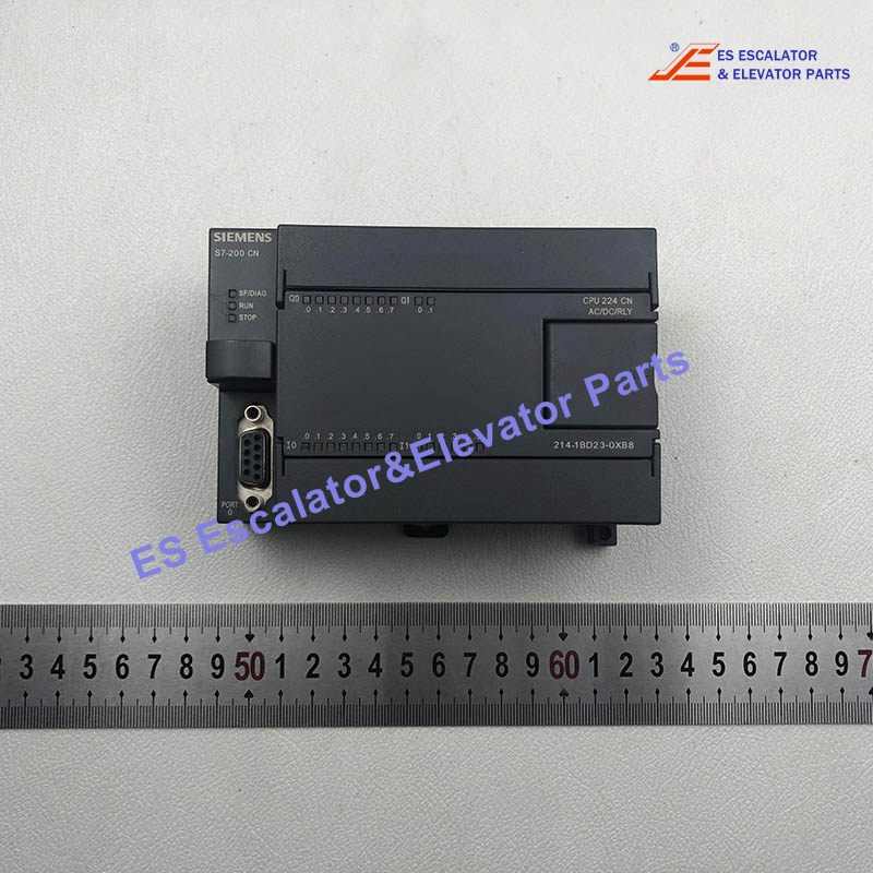 6ES7214-1BD23-0XB8 Elevator PLC CPU224 CN 85-264VAC Supply DI 14x24VDC 15-30V Use For Siemens