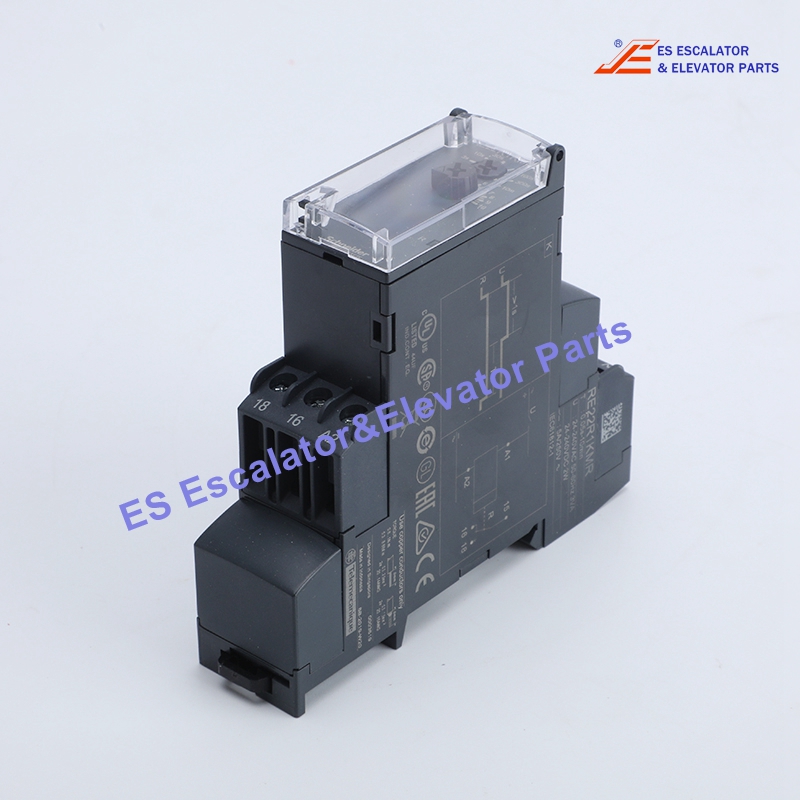 RE22R2AMR Elevator Time Relay 24-240 V AC/DC 50-60HZ 3VA 5A 2W Use For Schneider