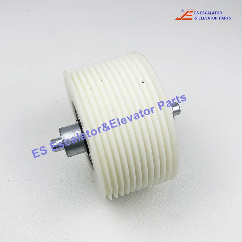 1709154100 Escalator Handrail Pulley  With Shaft 110X60 Bearing 6305 Use For Thyssenkrupp
