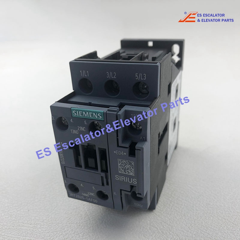 3RT2025-1AF00 Elevator Power Contactor AC-3 17A 7.5 kW / 400V 1NO + 1NC 110 VAC 50Hz 3-pole Size S0 Screw Terminal Use For Siemens