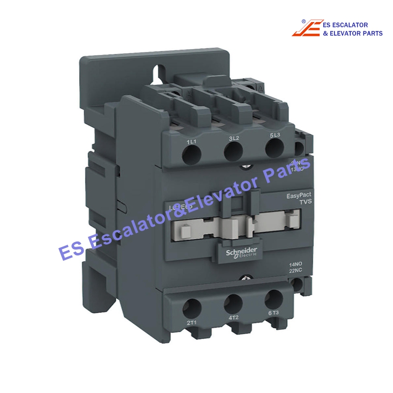 LC1E65M5 Elevator Contactor 3P(3NO) AC-3 <=440V 65A 220VAC Coil 50HZ Use For Schneider