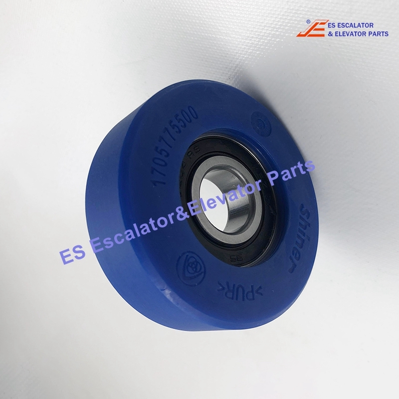 1705775500 Escalator Step Chain Roller Step Roller 75x24 Bearing 6204 Use For ThyssenKrupp
