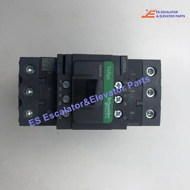 LC1D50AM7C Elevator Contactor AC110V AC220V AC380V Use For Schneider