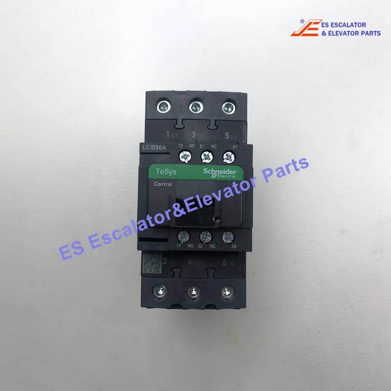 LC1D50AM7C Elevator Contactor AC110V AC220V AC380V Use For Schneider