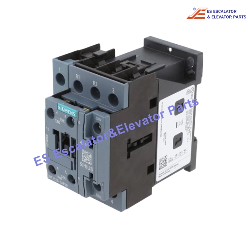 3RT25261AF00 Elevator Contactor AC-3e/AC-3 25 A 11 KW/400 V Use For Siemens
