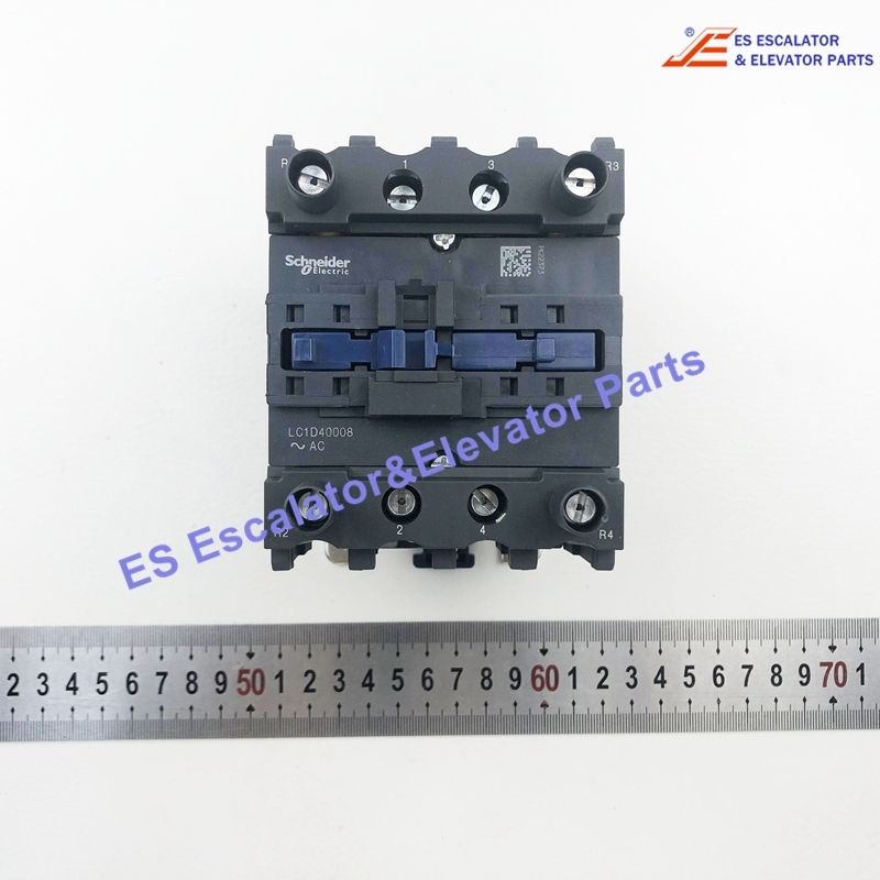 LC1D40008P7 Elevator Contactor 4P(2NO+2NC) Use For Schneider
