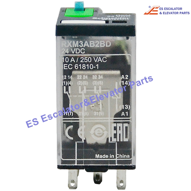 RXM3AB1BD Elevator Relay 10A 250Vac Use For Other
