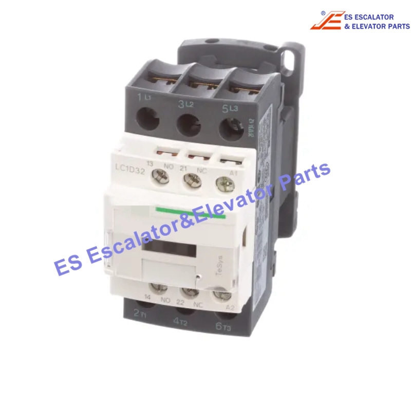 LC1D32F7 Elevator Contactor 110Vac 32A Use For Schneider
