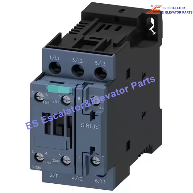 3RT20251NF30 Elevator Power Contactor 17A 7.5Kw 400V Use For Siemens
