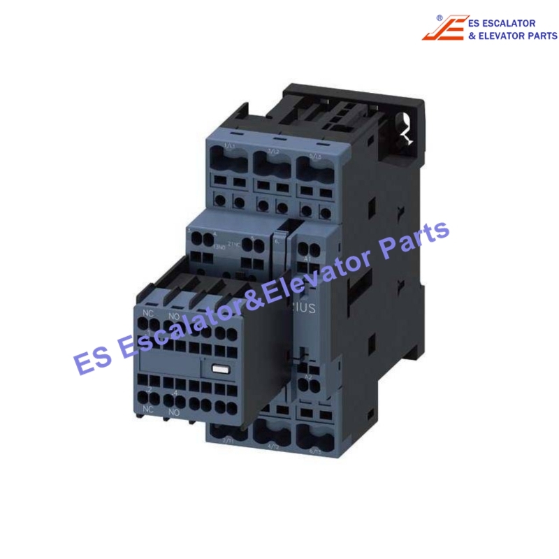 3RT2028-2AF04 Elevator Power Contactor 38A 18.5Kw 400V 110Vac Use For Siemens
